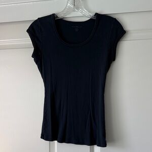 Brandy Melville Navy Short Sleeve Tee